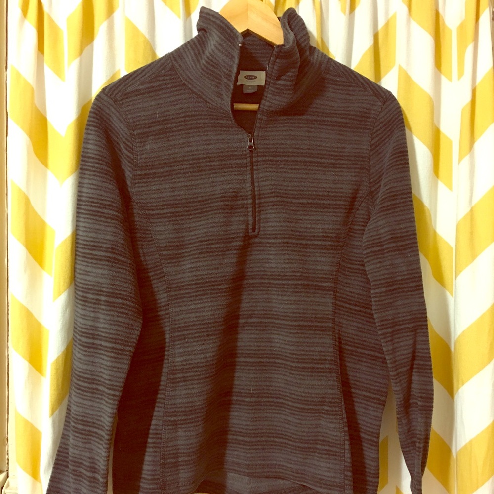 Old Navy Fleece Quarter Zip-Up Pullover